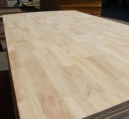 Tavola a manica di legno massello di gomma per tavolo UV 8 mm-40 mm Spessore 100-1220 mm Larghezza
