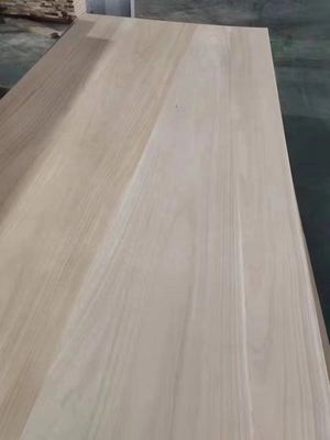 Moderni pannelli rettilinei di paolownia per mobili per la casa e per ufficio e tavole decorative