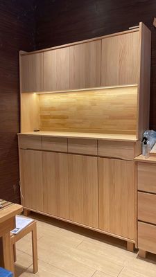 Moderno stile di design Tavola di legno massello rivestito con pannelli di legno di grado AB all'interno di ABC