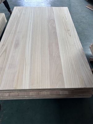 2440x1220 o 1200x600 o tavole di legno di paulownia personalizzate per la capacità di soluzione del progetto