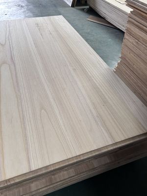 Legno massello in Brasile Legno di paolownia con servizio post-vendita 2440x1220 o 1200x600