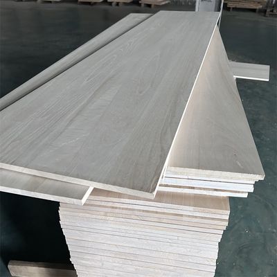 Dimensioni personalizzate Tavola di legno massello Paulownia AA Tavola di legno massello Paulownia con ricambi gratuiti