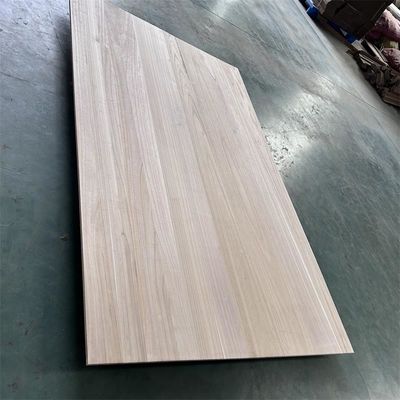 Componenti di ricambio gratuiti Tavola adesiva per legno massello di grado AA Tavola di paolownia 4x8 Legno compensato di paolownia