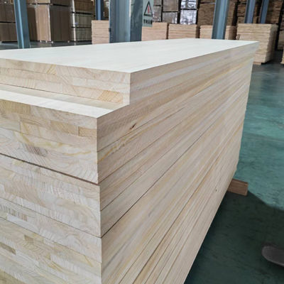 Tavola composita a strisce di legno con colla di legno solido di colore naturale E0/E1 Colla ambientale
