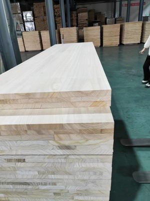 Tavola di paolognia in legno massello a più strati con dimensioni personalizzate e spessore 3 mm-50 mm