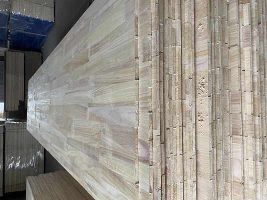 Pannelli di legno massello Finger Joint Board in legno di paolownia con ricambi gratuiti