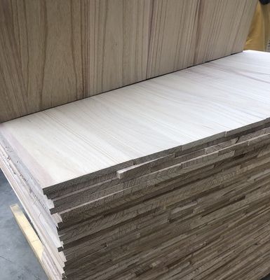 Tavola di legno massello di paolownia Legno di foglio per progetto di magazzino Soluzione di capacità al meglio