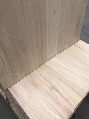 Tavola di legno massello di paolownia Legno di foglio per progetto di magazzino Soluzione di capacità al meglio