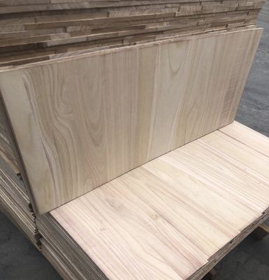 Tavola di legno massello di paolownia Legno di foglio per progetto di magazzino Soluzione di capacità al meglio