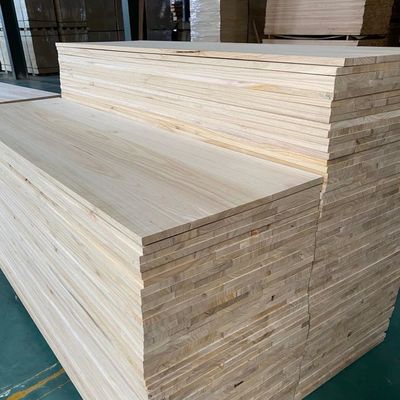 Legno di paolownia leggero con un tenore di umidità compreso tra l'8% e il 12% e con ricambi gratuiti