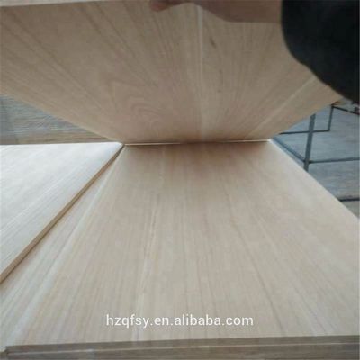 Qingfa Natural Paulownia Wood Board Ideale per mobili da soggiorno Pagamento T/T o L/C