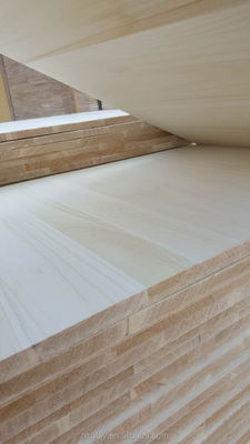 Tavola di legno di paulownia personalizzata per la capacità di soluzione di progetto in 1220x2440mm