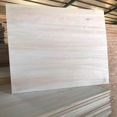 Pannello di legno massello Paulownia Legno m3 presso Qingfa Servizio post-vendita Ispezione in loco