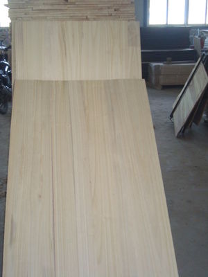 Legno massello di paolognia di grado BC per fogli di paolognia naturali o sbiancati