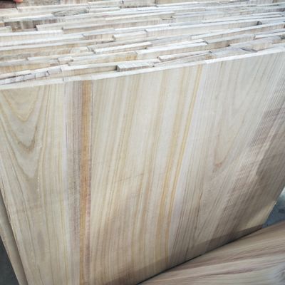 Legno di Paulownia Dimensioni personalizzate Tavole di legno sbiancate senza nodi 1220x2440mm